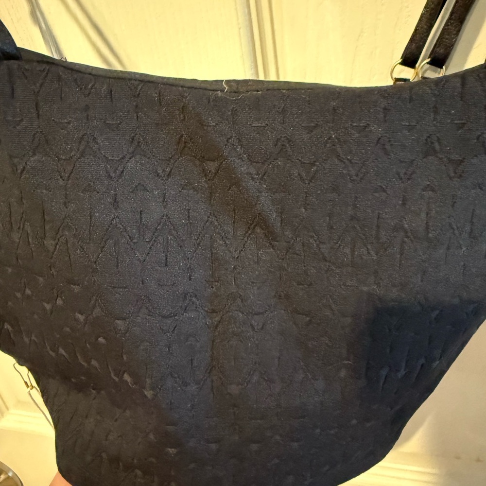 Buffbunny Collection Black Sports Bra Cropped Spaghetti Strap Top Sz S NWT - Picture 2 of 6